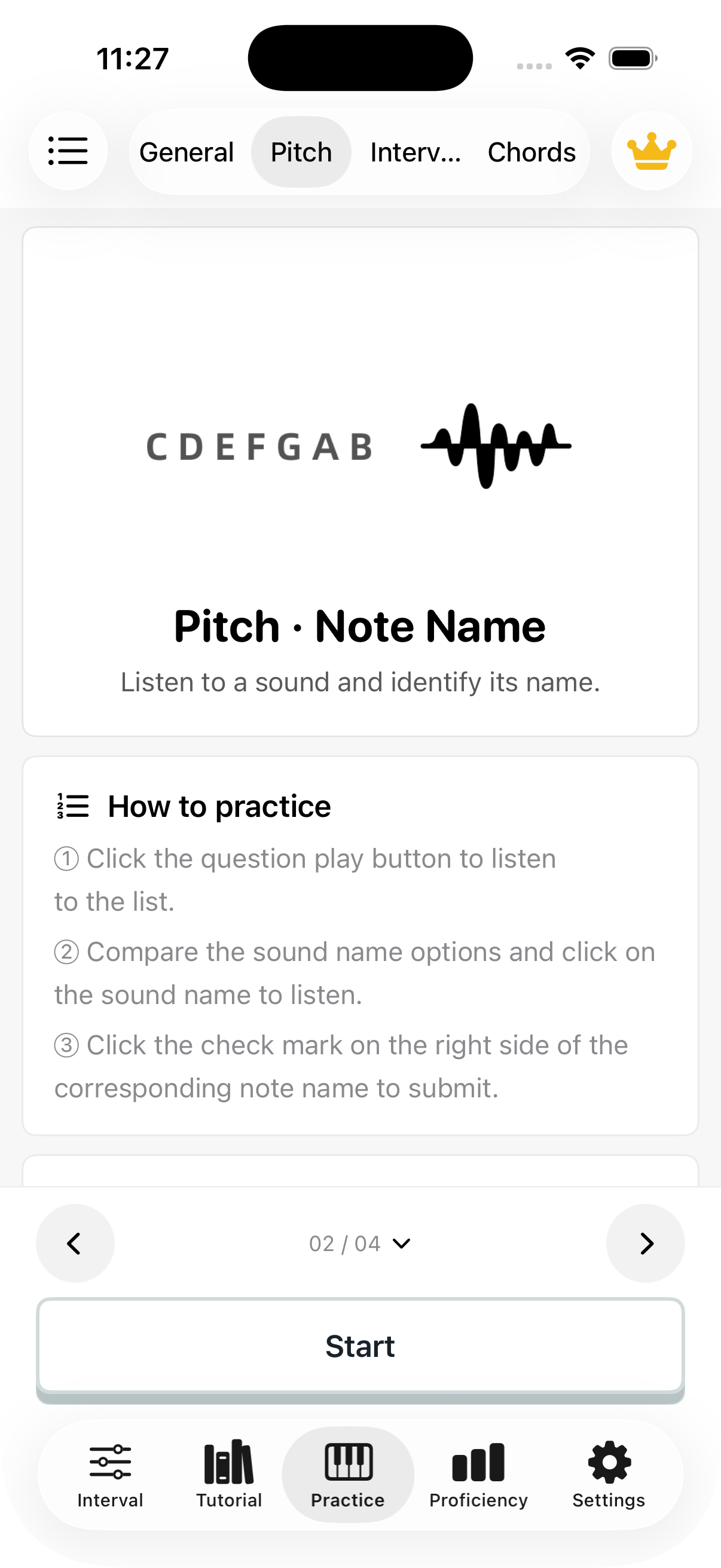 Pitch to note name: introduction